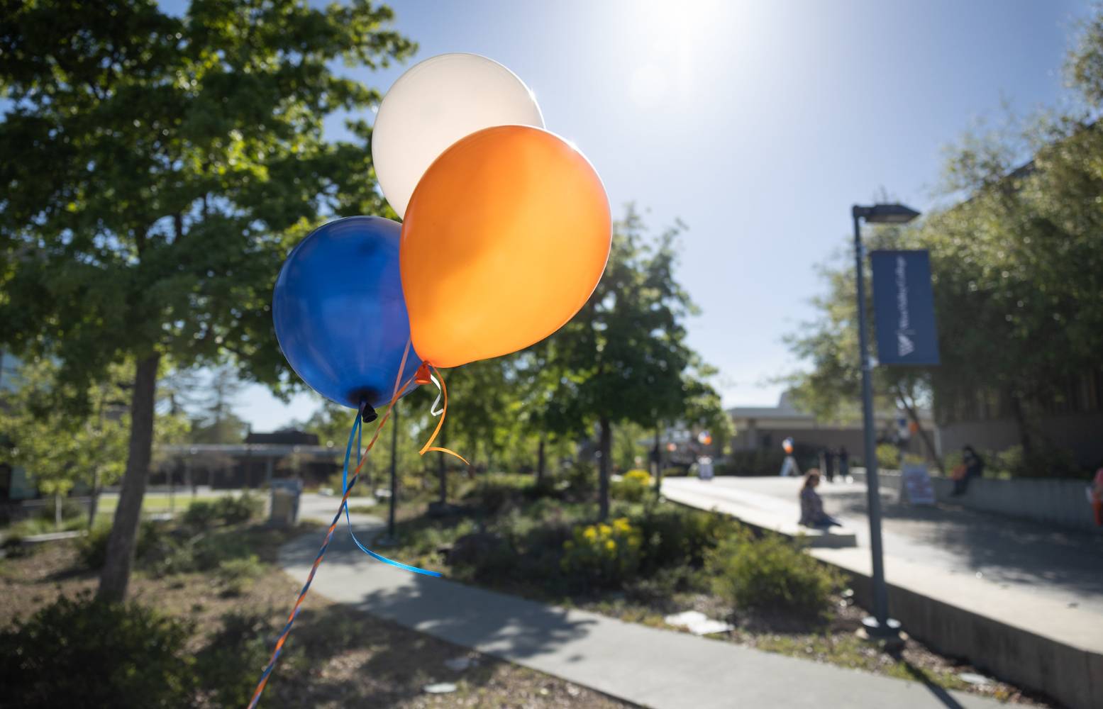 Balloons at West Valley College